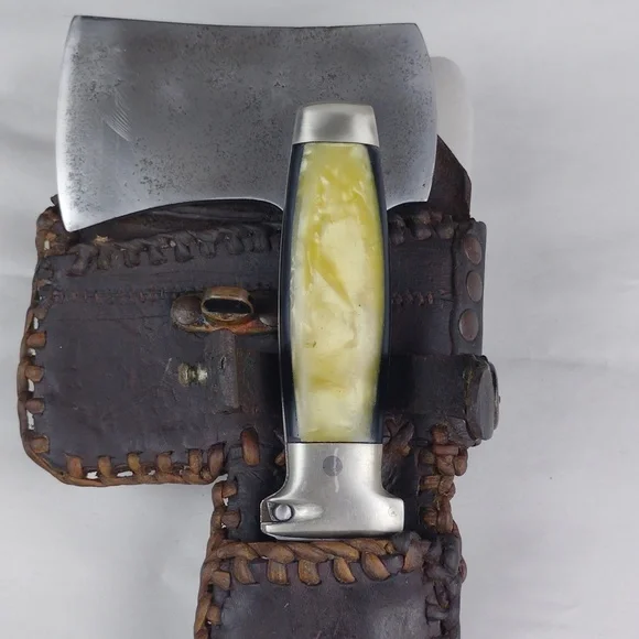 Beautiful Vintage Rare Case XX Hatchet And Knife Combo.
